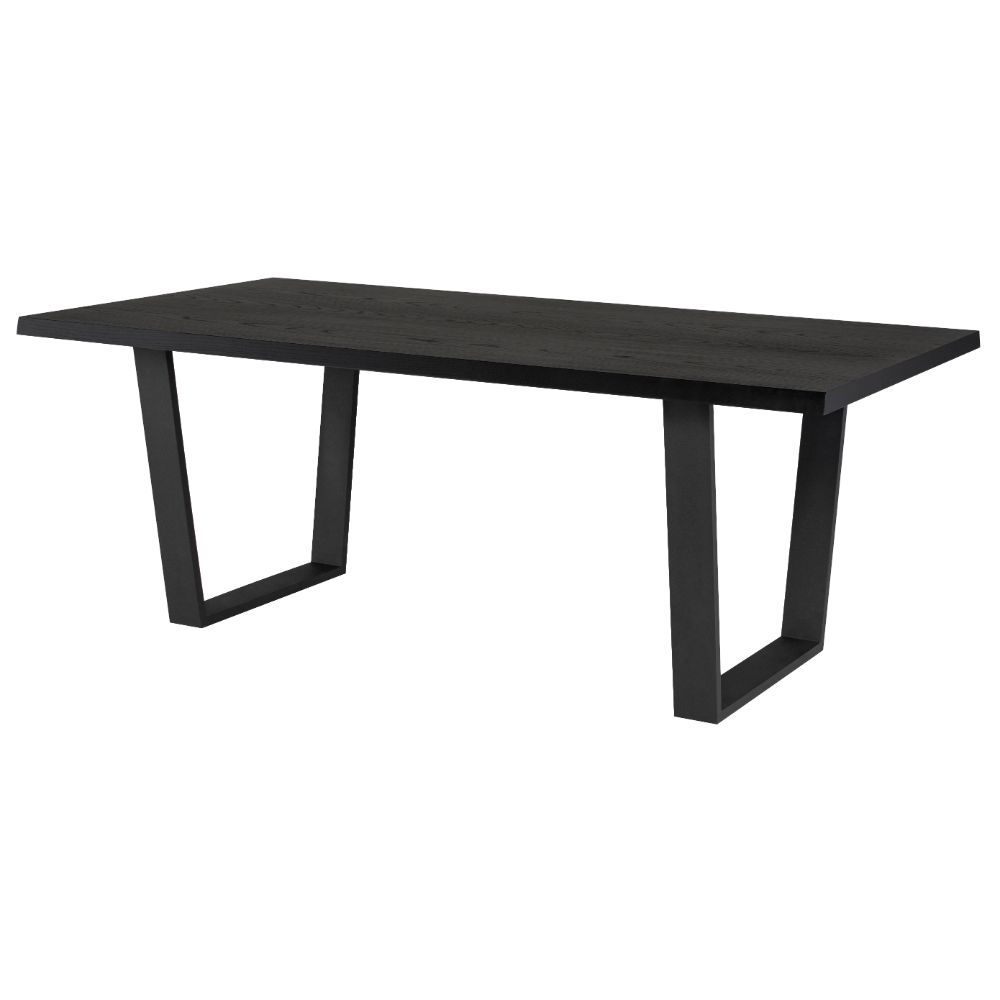 Nuevo HGNA625 VERSAILLES DINING TABLE in ONYX